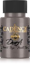 Cadence - Metallic Acrylfarbe - Dora - 50ml Anthrazit Anthrazit
