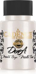 Cadence - Metallic Acrylfarbe - Dora - 50ml Perlmutt Perlmutt
