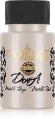 Cadence - Metallic Acrylfarbe - Dora - 50ml Platin Platin