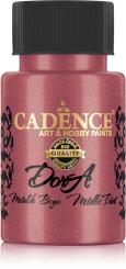 Cadence - Metallic Acrylfarbe - Dora - 50ml Rot Rot