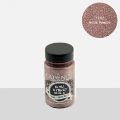 Cadence - Metallic Multi-Surface Acrylfarbe Dora - 90ml Antikes Rosa Antikes Rosa