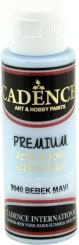 Cadence Premium Acrylfarbe (Halbmatt) 70ml Babyblau Babyblau
