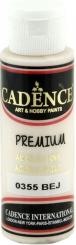 Cadence Premium Acrylfarbe (Halbmatt) 70ml Beige Beige