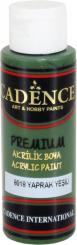 Cadence Premium Acrylfarbe (Halbmatt) 70ml Blattgrün Blattgrün