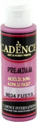 Cadence Premium Acrylfarbe (Halbmatt) 70ml Fuchsia Fuchsia