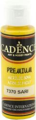 Cadence Premium Acrylfarbe (Halbmatt) 70ml Gelb Gelb