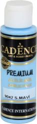 Cadence Premium Acrylfarbe (Halbmatt) 70ml Himmelblau Himmelblau