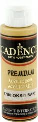 Cadence Premium Acrylfarbe (Halbmatt) 70ml Oxid Gelb Oxid Gelb