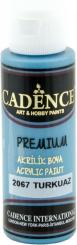 Cadence Premium Acrylfarbe (Halbmatt) 70ml Türkis Türkis