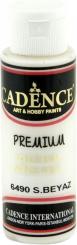 Cadence Premium Acrylfarbe (Halbmatt) 70ml Warmweiß Warmweiß