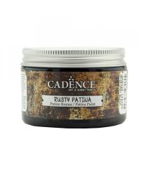 Cadence Rusty Patina  - Rosteffekt Farbe - 150ml Grau Schwarz Grau Schwarz