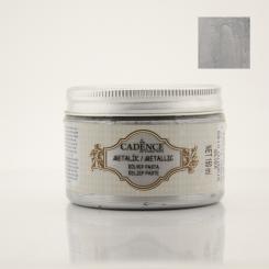 Cadence Texture Metallic-Reliefpaste 150ml Silber Silber
