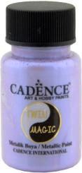 Cadence Twin Magic Metallic-Farbe 50ml - Zwei Schimmer Farbe Blau-Lila Blau-Lila