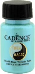 Cadence Twin Magic Metallic-Farbe 50ml - Zwei Schimmer Farbe Gold-Grün Gold-Grün