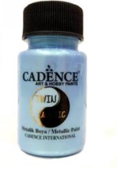 Cadence Twin Magic Metallic-Farbe 50ml - Zwei Schimmer Farbe Grün-Blau Grün-Blau