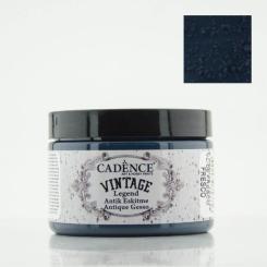 Cadence Vintage Legend  - Antik Gesso - Malgrund - 150ml Fresko Blau Fresko Blau