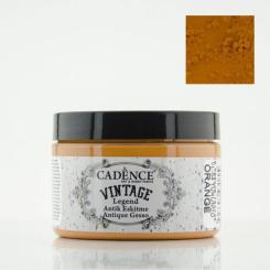 Cadence Vintage Legend  - Antik Gesso - Malgrund - 150ml Orange Orange
