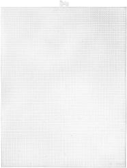 Canvas Stramin Kunststoffgitter7 Mesh, 12 Stück - 34,3 x 26,7cm, transparent 