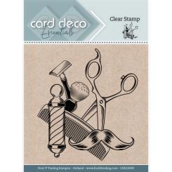 Card Deco Essentials Clearstempel  - Barber 