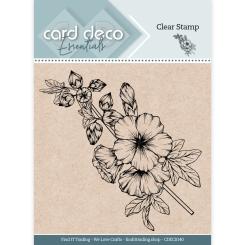 Card Deco Essentials Clearstempel  - Malve 