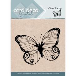 Card Deco Essentials Clearstempel  - Schmetterling 