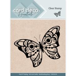 Card Deco Essentials Clearstempel  - Schmetterling 