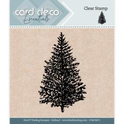 Card Deco Essentials Clearstempel  - Weihnachtsbaum 