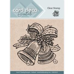 Card Deco Essentials Clearstempel  - Weihnachtsglocken 