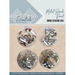 Card Deco Essentials - Metall Brads - Strassstein - 4 Farben 