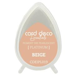 Card Deco Essentials Platinum Stempelkissen Perlmutt Beige Beige