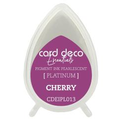 Card Deco Essentials Platinum Stempelkissen Perlmutt Cherry Cherry