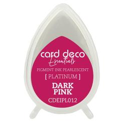 Card Deco Essentials Platinum Stempelkissen Perlmutt Dunkel Pink Dunkel Pink