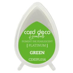 Card Deco Essentials Platinum Stempelkissen Perlmutt Grün Grün