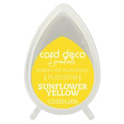Card Deco Essentials Platinum Stempelkissen Perlmutt Sonnenblumen Gelb Sonnenblumen Gelb