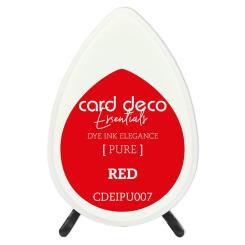 Card Deco Essentials Pure Stempelkissen Rot Rot