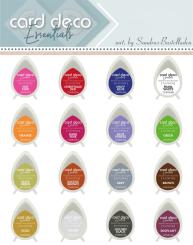 Card Deco Essentials Pure Stempelkissen - Set 1 - 16 Stück 