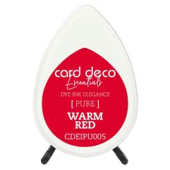 Card Deco Essentials Pure Stempelkissen Warmes Rot Warmes Rot