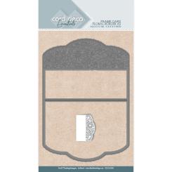 Card Deco - Stanzschablone - Karten - Blumen Borde A5 