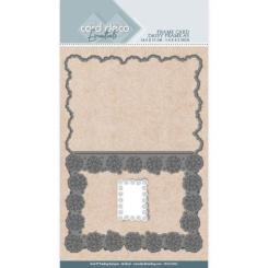 Card Deco - Stanzschablone - Karten - Gänseblümchen Rahmen A5 