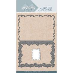 Card Deco - Stanzschablone - Karten - Schmetterlings Rahmen Zerissen A5 