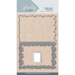 Card Deco - Stanzschablone - Karten - Weihnachtsglocken Rahmen A5 