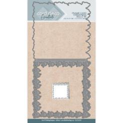 Card Deco - Stanzschablone - Karten - Weihnachtsglocken Rahmen Quadrat 