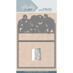 Card Deco - Stanzschablone - Karten - Weihnachtskugel Borde A5 