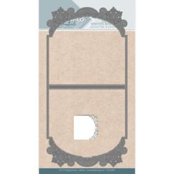 Card Deco - Stanzschablone - Karten - Winter Borde Quadrat 