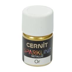 Cernit Sparkling - Glimmer Pulver Gold Metallic 3g Gold Metallic 3g