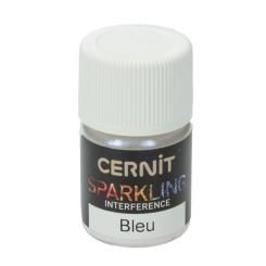 Cernit Sparkling - Glimmer Pulver Irisierend Blau 5g Irisierend Blau 5g