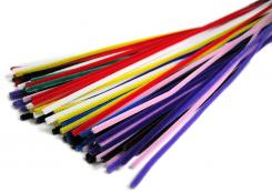 Chenilledraht Ø 8mm 10 Stück / a 50cm lang 