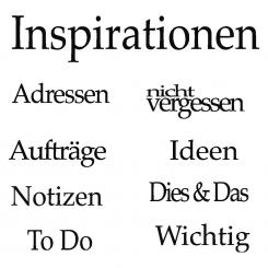 Clear Stempel Allgemein, 96,5x91x3,2mm 