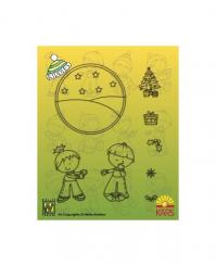 Clear Stempel Set Kiddies warm chrism 16,2X20CM 