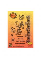 Clear Stempel Set Ollie Rentier 11,7X17CM 